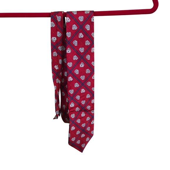 Tango 100% Silk Poker Game Night Vegas Vacation Tie - Picture 2 of 5